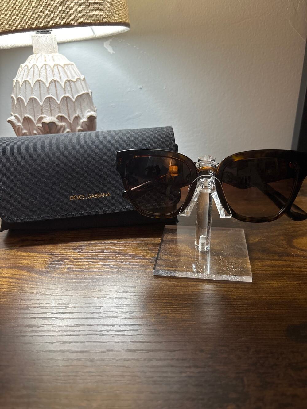 Preloved-Dolce & Gabbana (D&G) Butterfly frame in color code 502/13 (Havana)